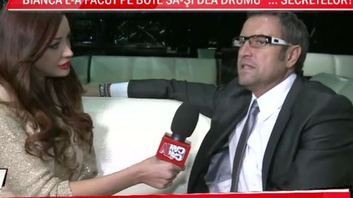 Bianca Drăguşanu a avut emoţii extreme înainte de interviul cu Bote! Ea i-a mărturisit că e exact stilul ei, el i-a spus "Diva"