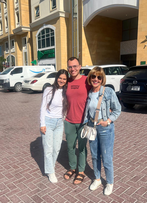 Marina Almășan, în Dubai
