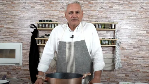 Liviu Dragnea, o nouă lecție de gătit pentru urmăritorii săi de pe YouTube! Ce preparat a pregătit de această dată