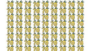 Test de perspicacitate | Găsiți numărul 78 "camuflat" printre 70, în cel mult 7 secunde