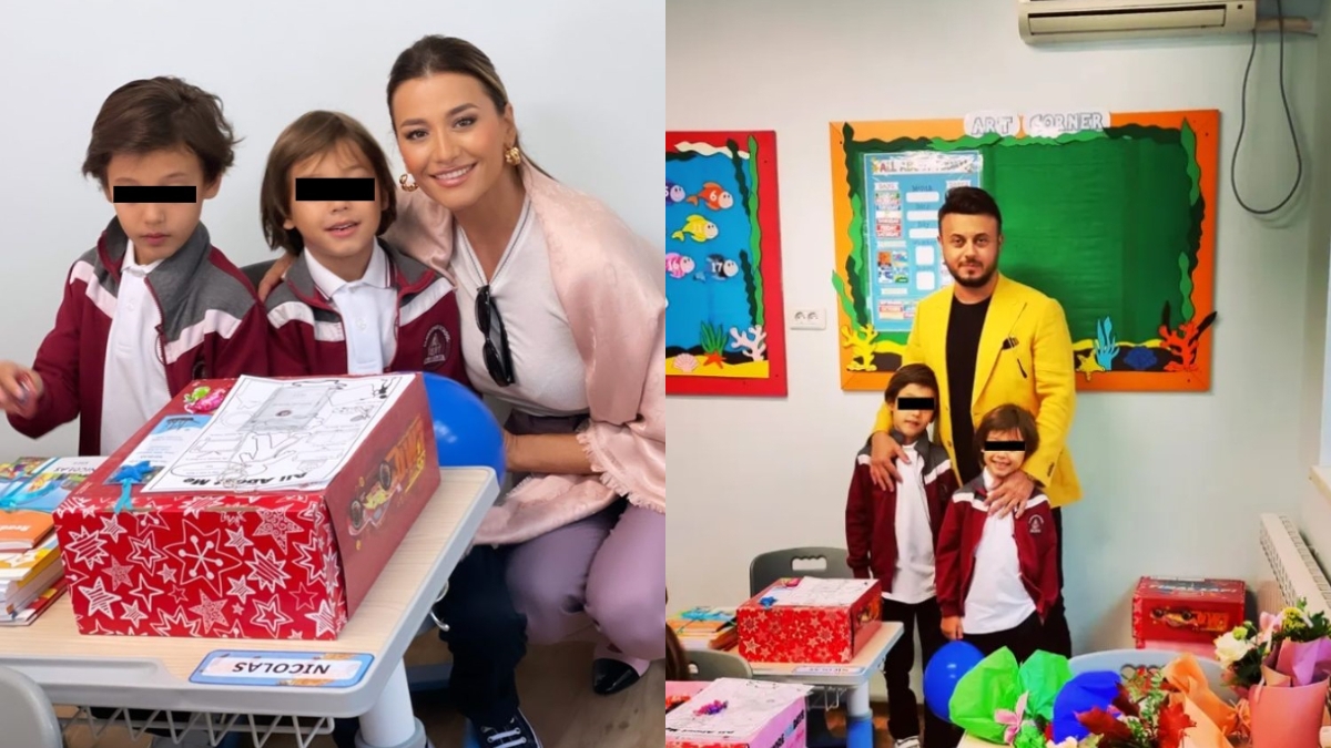 Gabi Bădălău și Claudia Pătrășcanu scot din buzunar sume colosale pentru școala și grădinița celor doi băieți