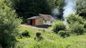 Drama celor 9 copii care locuiesc în această casă dintr-o pădure din Dolj: "Domnu', aveți un bobo?"
