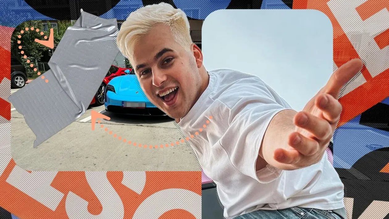 CANCAN.RO i-a stricat surpriza vloggerului milionar, înainte de miezul nopții. Primele imagini cu supercar-ul de 230.000 € al lui Zbir!