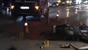 VIDEO Un motociclist bucurestean a murit, dupa ce a fost lovit in plin de o masina! Era campion national la culturism!