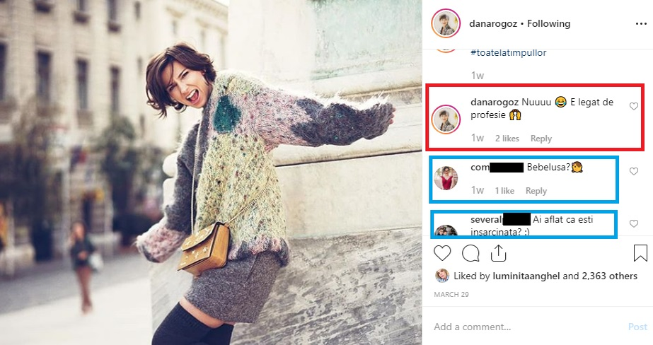 Dana Rogoz, din nou gravidă!? A ținut să se afle de la ea: „A 88-a zi din an va rămâne una dintre acele zile de neuitat”