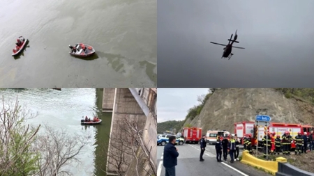 BREAKING | Un microbuz a căzut în Dunăre! A fost activat Planul Roșu