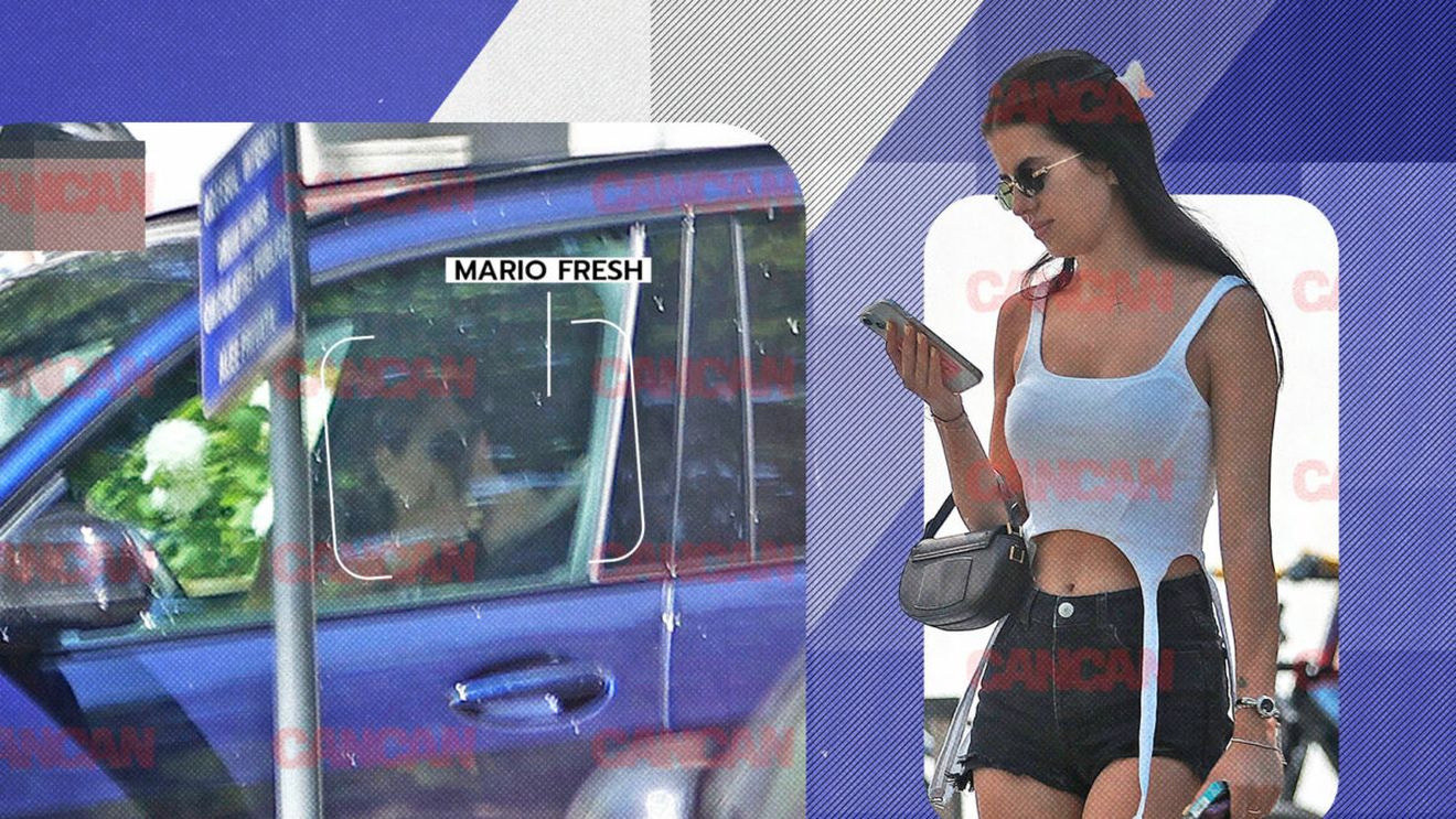 Iubițica nu se poate dezlipi de Mario Fresh și... Fostul ”ginere” al Andreei Esca a dat-o pe spate! Sărut pasional ”palmat” în mașină! Fotografii trăsnet cu noua cucerire