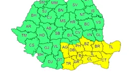 Fenomen meteo extrem în România. Meteorologii ANM au lansat avertizarea, durează două zile