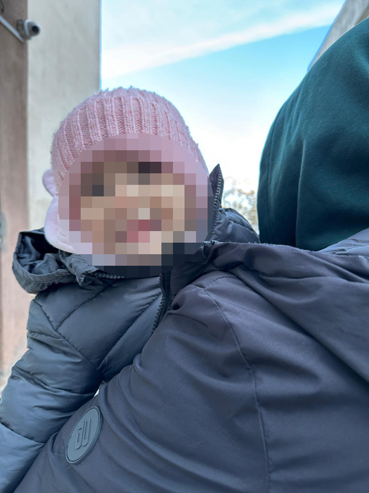 Din cauza unei erori, Raisa a ajuns inițial la o altă familie foto: Facebook