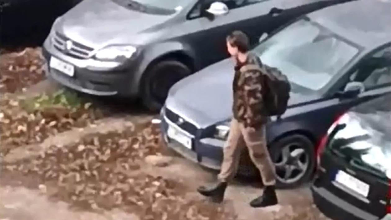 A crezut că nimeni nu-l vede, dar s-a înșelat! Ce a făcut acest tânăr, ziua în amiaza mare, într-o parcare din Cluj-Napoca