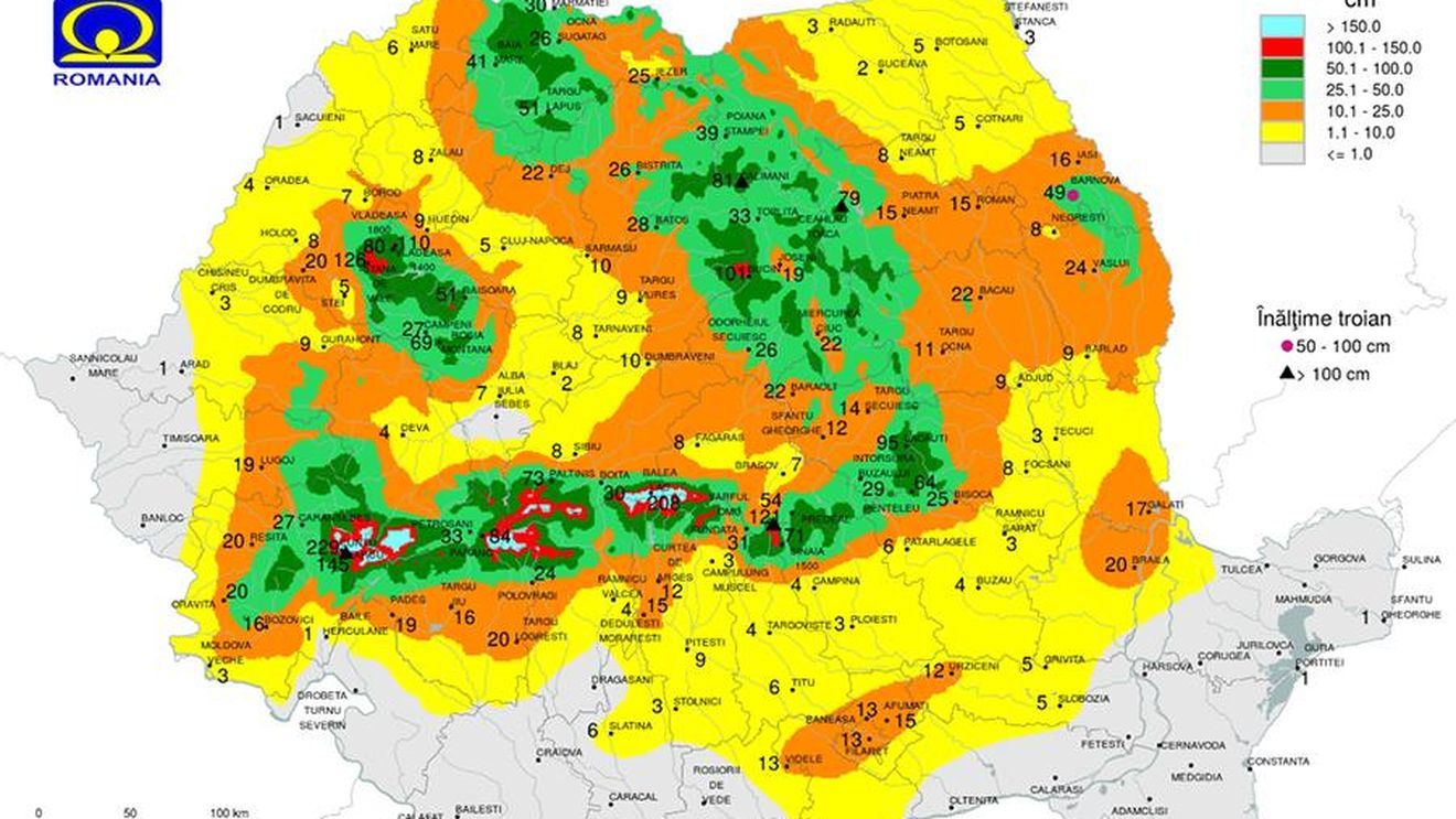 Vremea o ia razna în România! ANM anunță temperaturi ciudate în perioada 17 ianuarie - 11 februarie