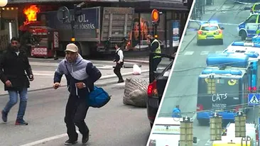 Tragedia a lovit din nou! Un camion a intrat din plin într-o mulţime de oameni, în Suedia!
