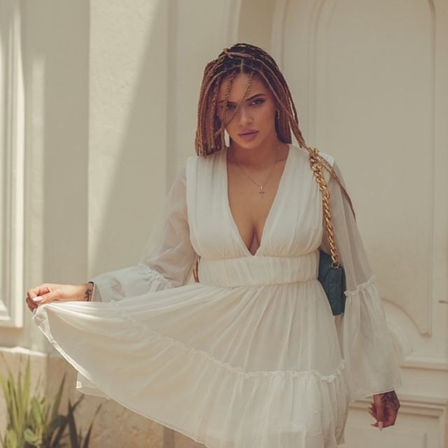 Ea este românca lui Kanye West + Cum a ajuns alături de miliardarul lui Kim Kardashian! CANCAN.RO are imagini de la party-urile la care Tania a participat!