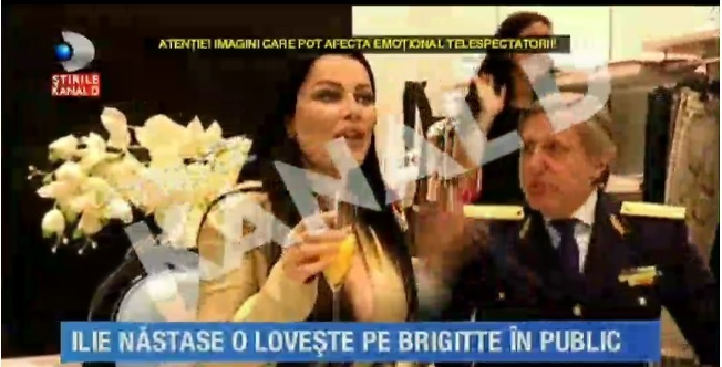 Nastase i-a dat o palmă lui Brigitte şi a tras-o de păr la un eveniment! Avem imaginile