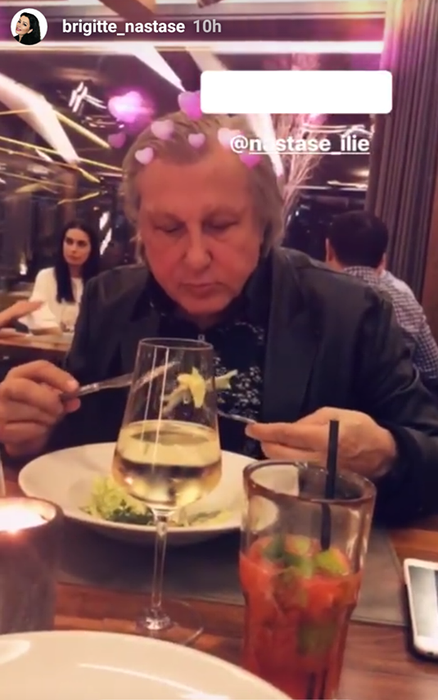Brigitte, cină romantică după ce „a denunțat-o” pe presupusa amantă a lui Ilie Năstase! Imagini cu bărbatul care i-a fost alături și anunțul făcut: „Pentru că unii visează doar”