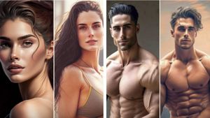 Cum arată bărbatul ideal și femeia perfectă. Inteligența artificială a "creionat" cei mai frumoși oameni de pe planetă