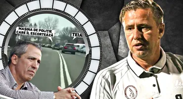 Poliția Locală i-a deschis calea omului lui Gigi Becali la înmormântarea tatălui lui Reghe!