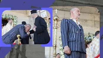 S-a sfințit biserica de 10 milioane de euro a lui Gigi Becali din Pipera. Imagini de la marele eveniment