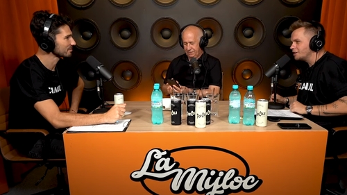 George Mihăiță a fost sunat în timpul podcastului "La Mijloc". Nu o să vă vină să credeți ce melodie și-a ales ca ringtone