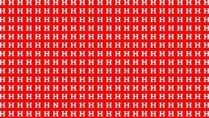 Iluzie optică virală | Găsiți litera "N" ascunsă printre "H"-uri! Aveți la dispoziție doar 5 secunde