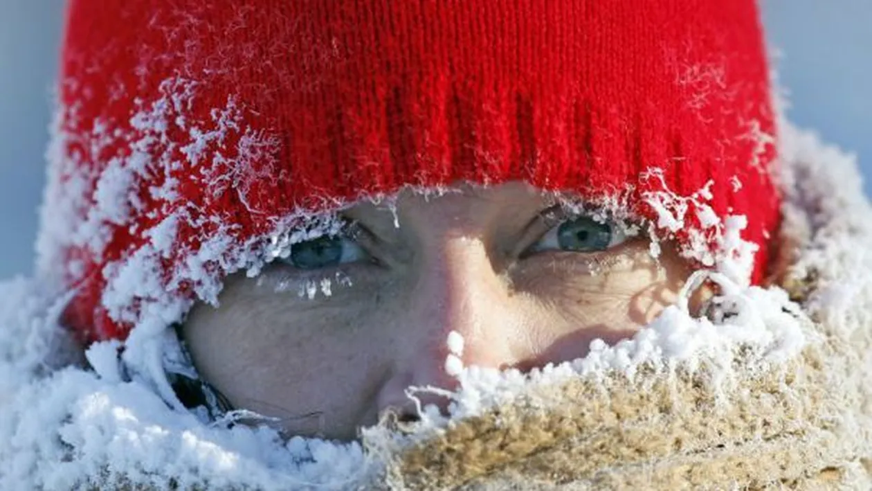 Minime record în România! Temperaturile resimţite au ajuns la -68 de grade Celsius