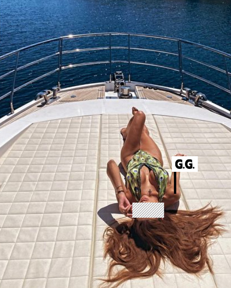 G.G., una dintre "bunăciunile" care l-au distrat pe Flavio Briatore
