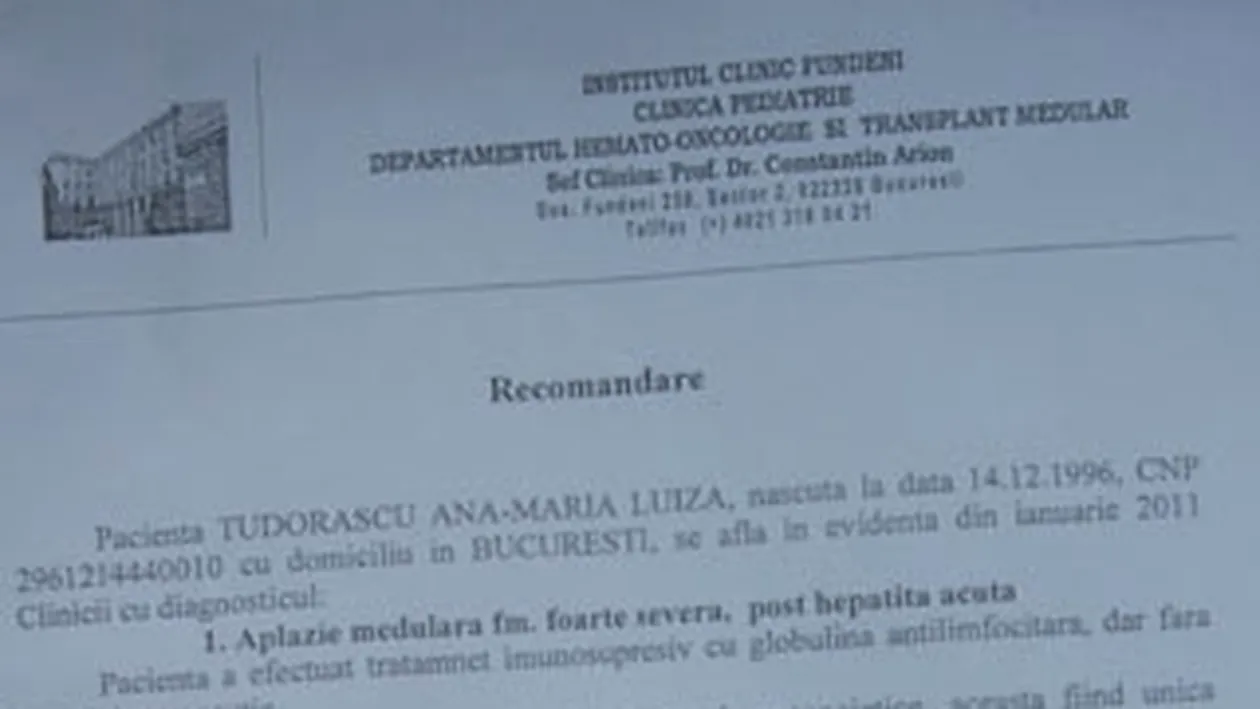 Ana are nevoie de ajutorul nostru!