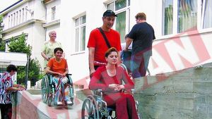 Roberta Anastase, in scaun cu rotile