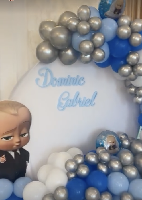 Daniela Crudu și-a botezat băiețelul/foto: Instagram
