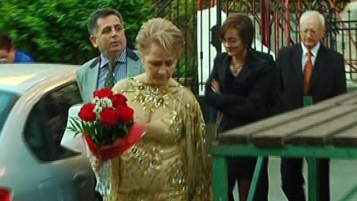 Elena Burlan, la nunta pe care a avut-o cu Marcel Pușcaș