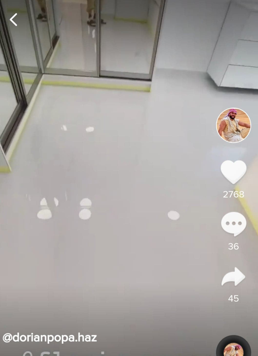 FOTO| Cum arată pardoseala din casa de 300.000 de euro a lui Dorian Popa