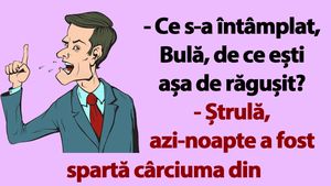BANC | "Bulă, de ce ești atât de răgușit?"
