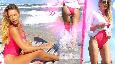 Sexy-Roxănica a făcut senzație pe plajă cu ”noul” posterior! Cum arată cu 15 kg în minus