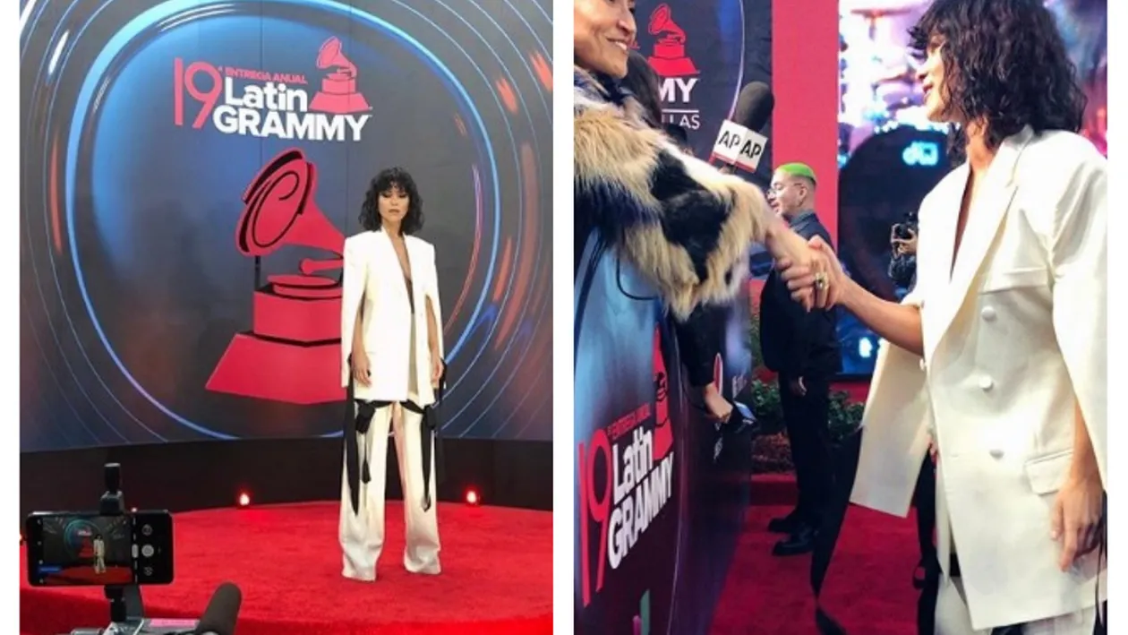 Inna, apariție incendiară la gala Latin Grammy Awards 2018! Românca a strălucit alături de Luis Fonsi, J Balvin și Maluma