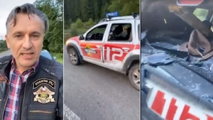 VIDEO | Un activist de mediu din Suceava, atacat ziua în amiaza mare! Susține că hoții de lemn au vrut să îl omoare