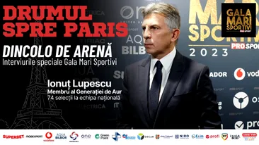 Mesajul lui Ionuț Lupescu, la Gala Mari Sportivi ProSport 2023, pentru cei calificați la JO Paris: „Să obțină cât mai multe medalii! Este vorba despre cota lor și imaginea României”.