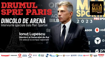 Mesajul lui Ionuț Lupescu, la Gala Mari Sportivi ProSport 2023, pentru cei calificați la JO Paris: „Să obțină cât mai multe medalii! Este vorba despre cota lor și imaginea României”.