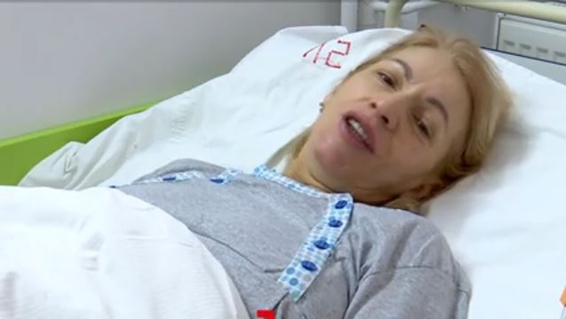 Carmen a devenit cea mai în vârstă mamă de gemeni din România/ sursă foto: captură video