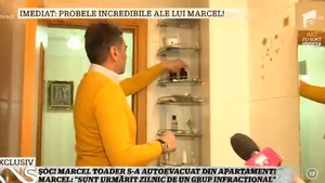 Marcel Toader s-a ”autoevacuat” de teama unui grup infracțional ”Dacă te așteaptă cineva și te mierlește?”