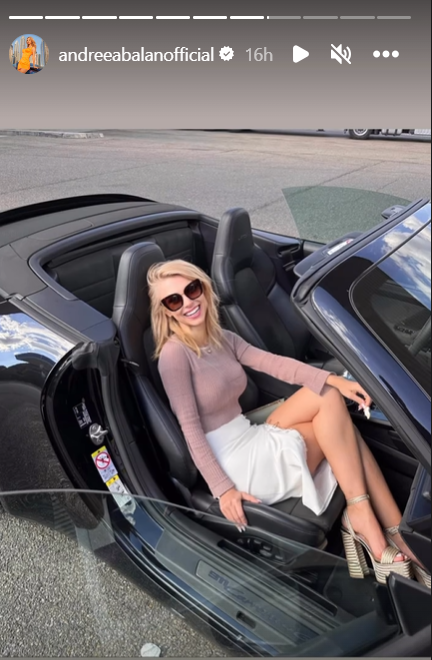 Andreea Bălan, jumătatea blondă a trupei Andre / Foto: Instagram