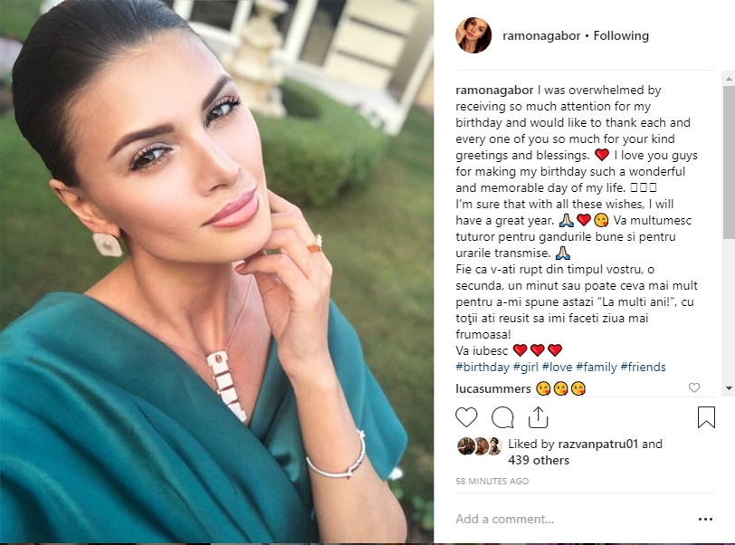 Ramona Gabor a petrecut în Dubai de ziua ei! Cum s-a răsfățat sărbătorita și ce mesaj i-a trimis sora ei, Monica Gabor