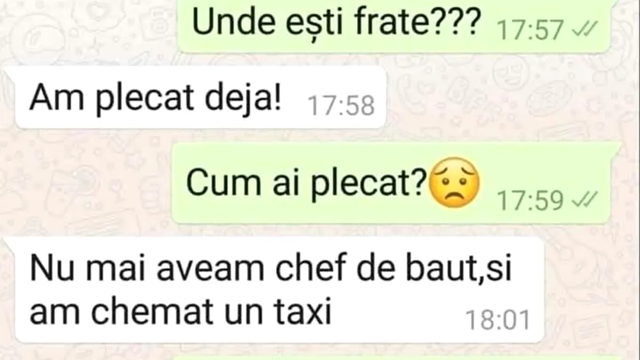 BANCUL ZILEI | Unde ești, frate?