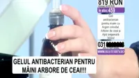 În plină criză a coronavirusului, gel antibacterian ”minune” la Prima TV. Antireclamă pentru geluri concurente, teleshopping cu iz de speculă