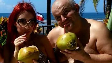 Vacanta de vis pentru Axinte! S-a refugiat de frig in Costa Rica si s-a pozat ASA cu sotia, pe plaja!