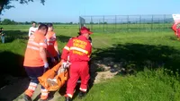 Accident grav în Prahova. Două autoturisme s-au ciocnit violent