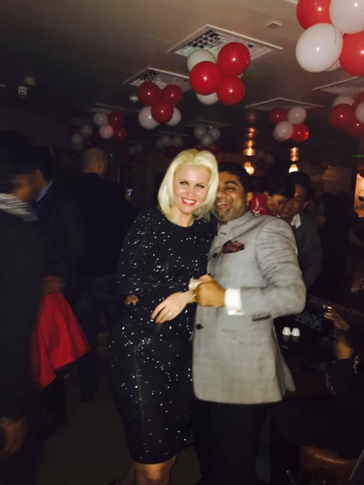 Soţii Verma au petrecut de minune de Revelion