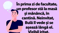 BANC | Bulă, în prima zi de facultate