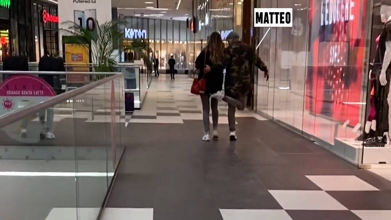 Matteo a făcut câteva glume cu iubita lui
