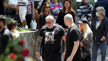 Serghei Mizil, apariţie inedită la înmormântarea lui Costin Mărculescu. Ce mesaj avea scris pe tricou