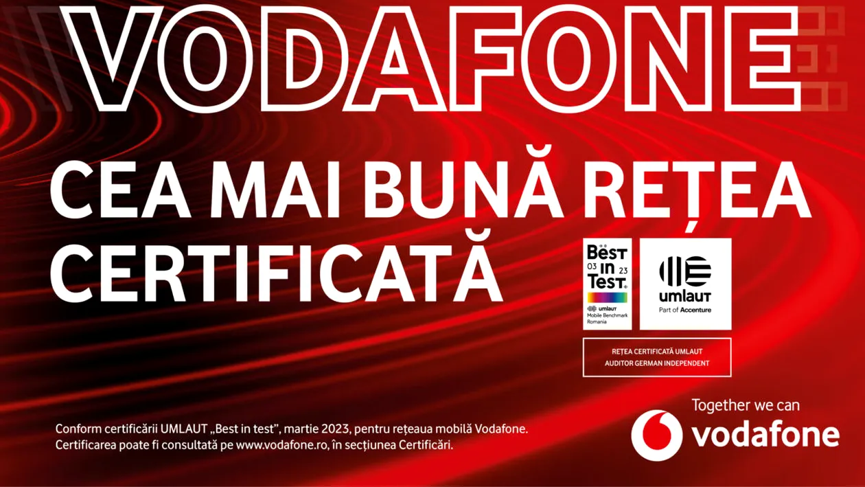 Vodafone întrece Orange, Telekom și Digi. Testul despre care toți românii trebuie să știe